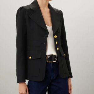 A.L.C. Black Blazer with Gold Accents